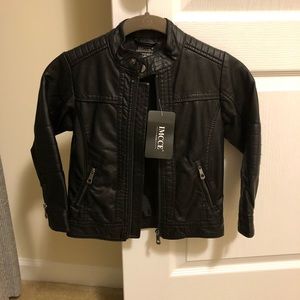 Toddlers “leather” jacket